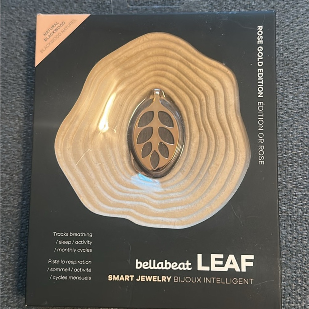 Leaf Smart Jewelry - Rose Gold Edition